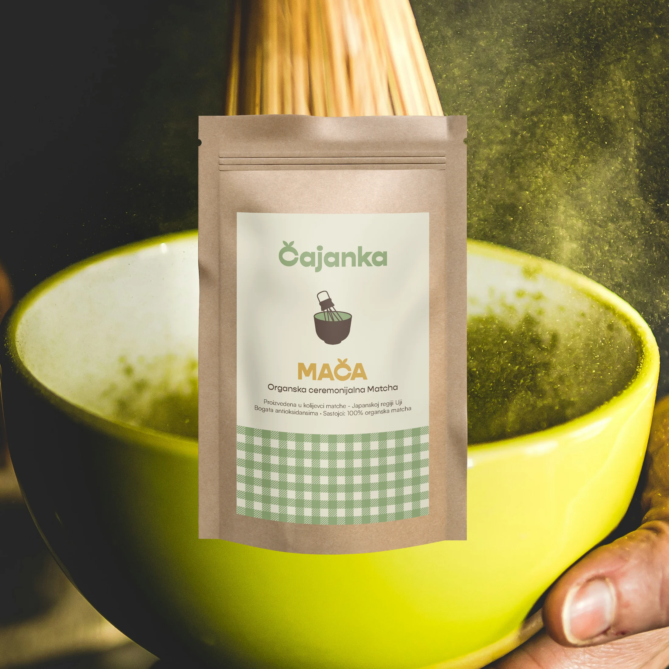 mača - ceremonijalna organska matcha ujicha